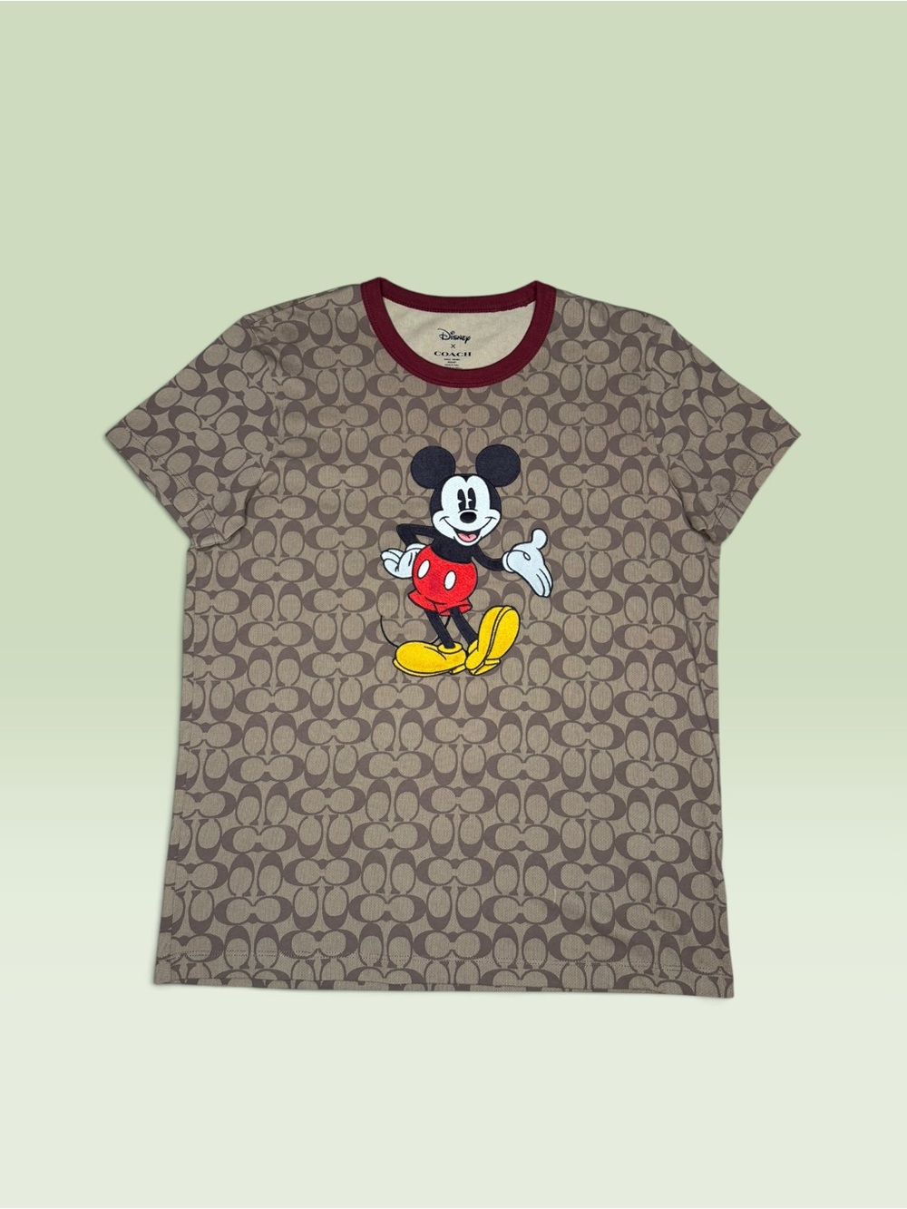 Coach Disney Mickey Tee Men’s Small